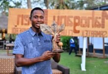 Torgah with his trophy