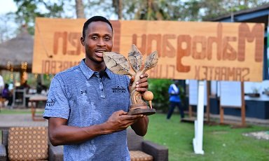 Torgah with his trophy
