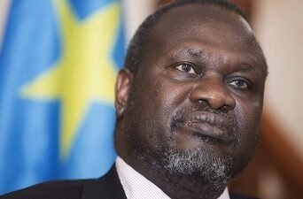 South Sudan Vice President Riek Machar