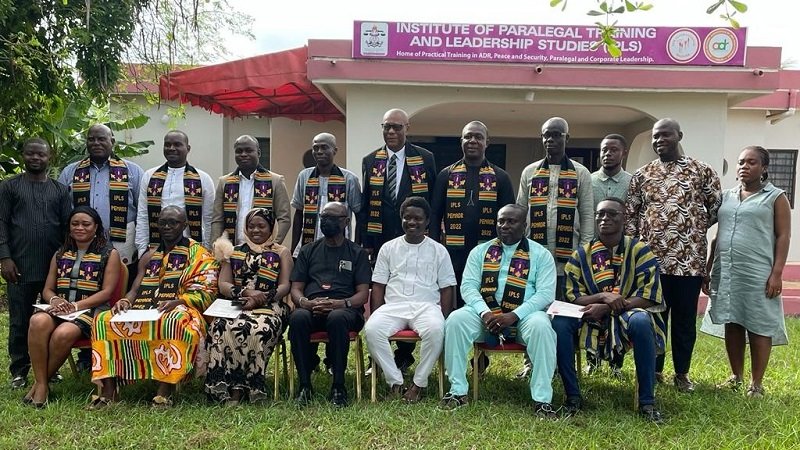 • The ADR graduates and Mr Owusu-Koranteng