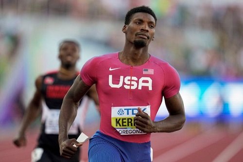 • Fred Kerley wins the men's 100m in Oregon on Saturday