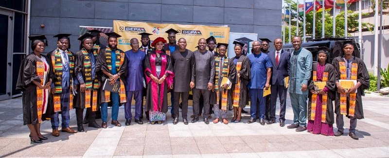 : The graduated students