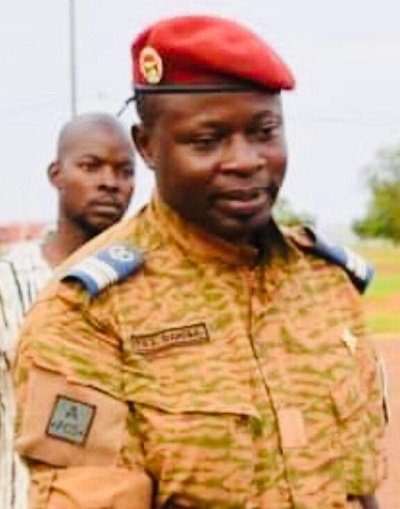 Burkina Faso President Lt-Col Paul Henri-Damiba