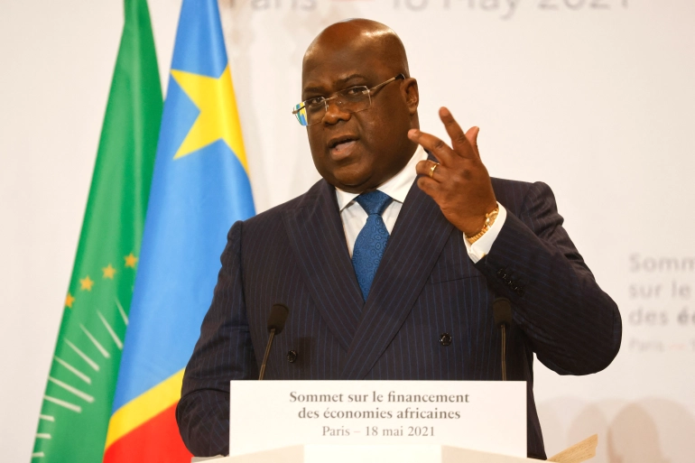 DRC President Felix Tshisekedi