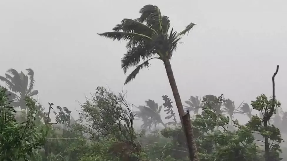 • Gusts exceeding 220km (136 miles) caused a storm surge on Madagascar's east coast