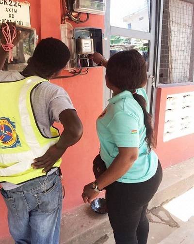 • ECG staff in operation at a location