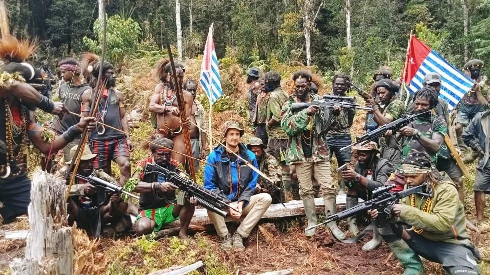 • Mr Mehrtens was taken hostage by Papuan rebels in February