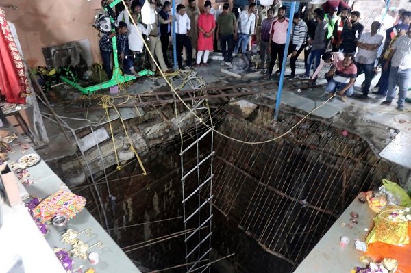 • A floor collapses in India's Madhya Pradesh