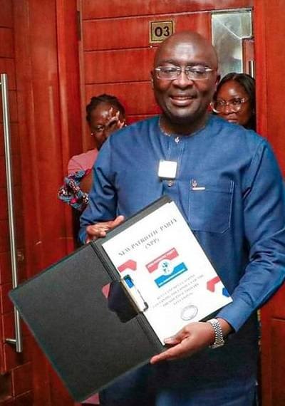 Dr Bawumia showing his form