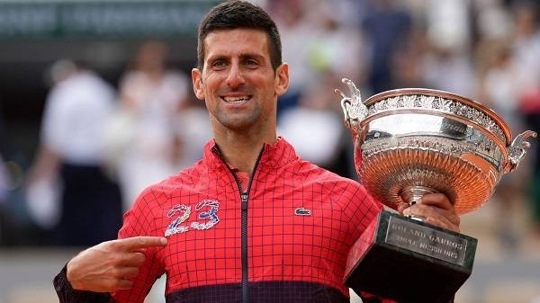 • Djokovic - Will not be stopping at 23 Grand Slam titles