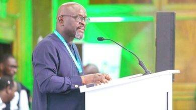 Mr Edgal speaking at the event