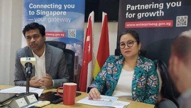 Mr Ghosh speaking at the event