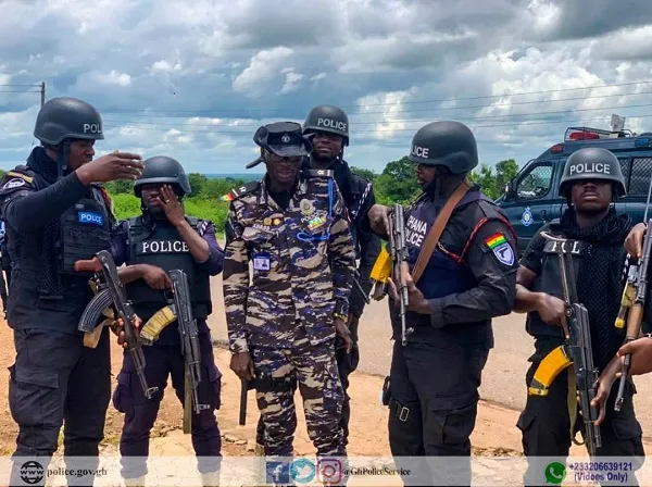 • Anti-robbery squad of the Ghana Police Service