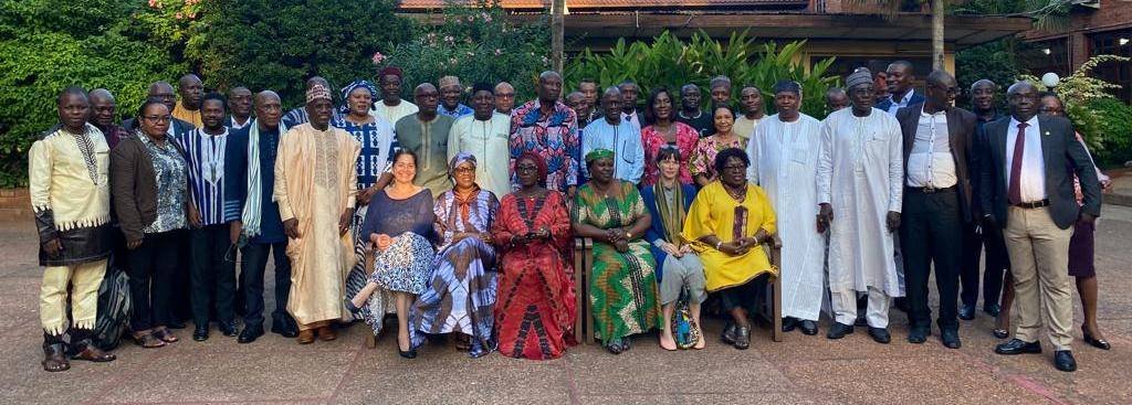 • Ms Gomashie seated (third from left), Barrister Adeyemi (right) and other dignitaries