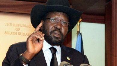 South Sudan's President, Salva Kiir