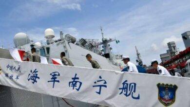 The Chinese naval fleet is visiting several countries in West Africa