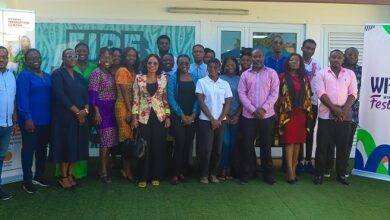 • The participants after the event