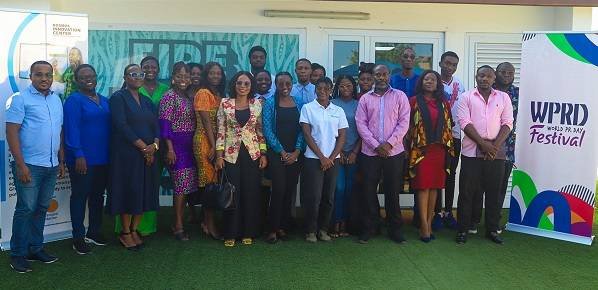 • The participants after the event