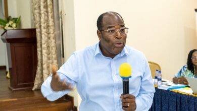 • Prof. Fletcher (inset) facilitating a session