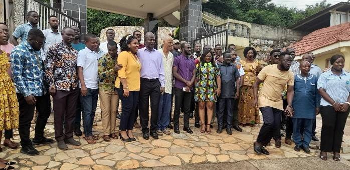 Participants after the programme