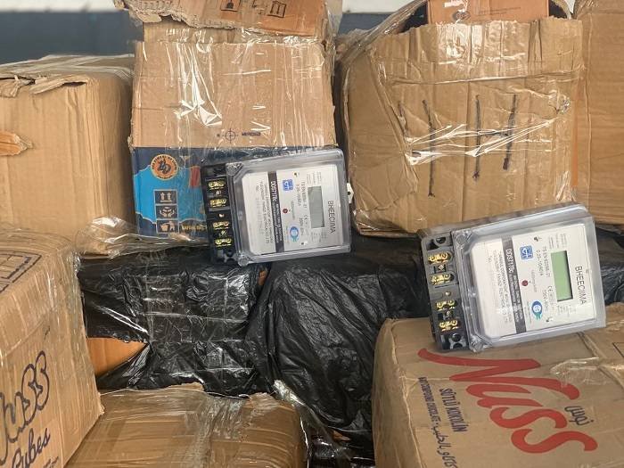 Some of the fake meters