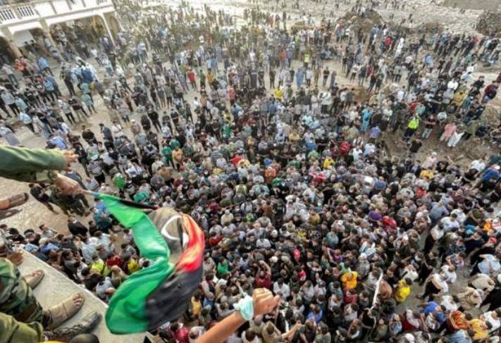 • Last week residents in Derna held protests demanding for accountability from local leaders over the floods