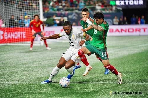 Black Stars fall to Mexico in friendly