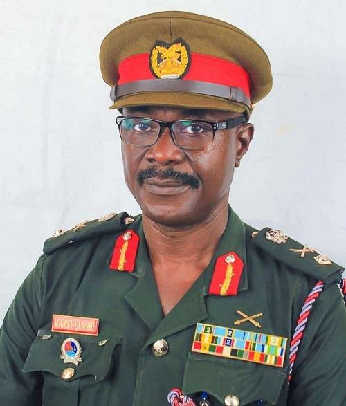 • Brig Gen Eric Aggrey-Quashie,Director General, Public Relations Directorate, GAF