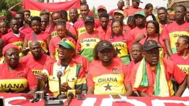 • Leadership of the group addressing the press