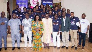 The dignitaries at the event