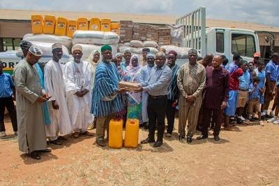 Akropong School for the Blind gets cash, food items