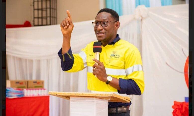 Mr Yakubu addressing the gathering at TARSCO malaria day celebration.