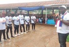 Mr Kwasi Afrifa during the swearing in of the Executive Members