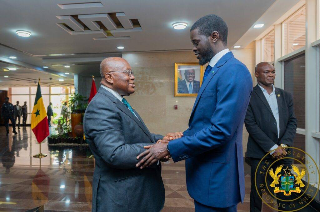 President Akufo-Addo receives Senegalese President