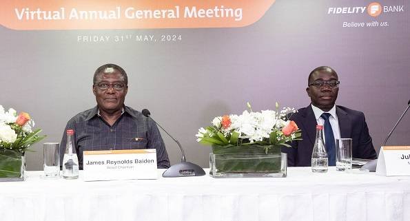 • Mr Baiden and Mr Opuni at the meeting