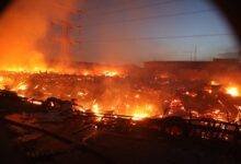 The structures in flame