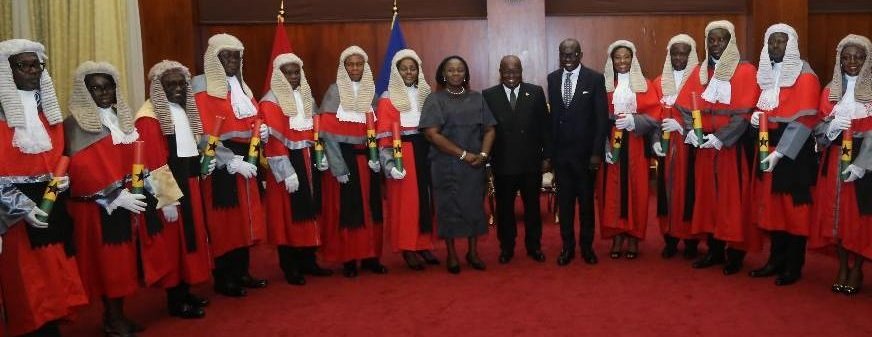 Appointment of Justices to Court of Appeal: We need more judges nationwide!! …President to critics as he justifies swearing in 16 new judges