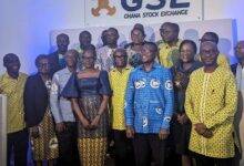 • Ms Amoah (fourth from left) with other dignitaries during the launch of the OTC
