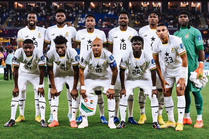 • The Black Stars team