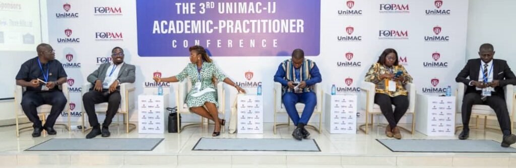 • Panellists at the event