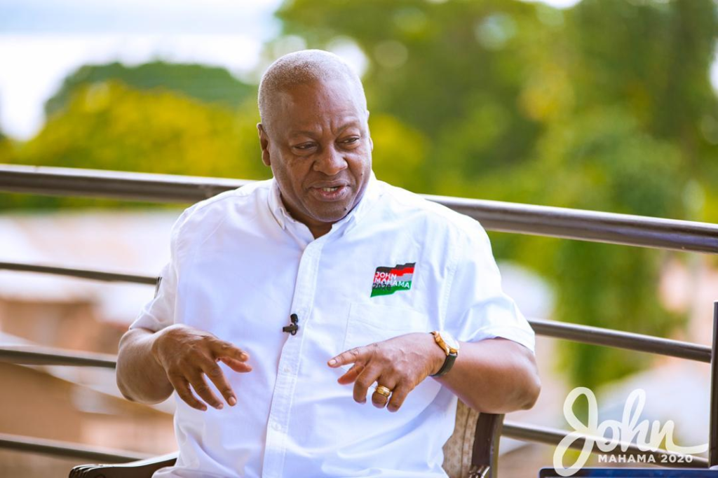 Former President John Mahama