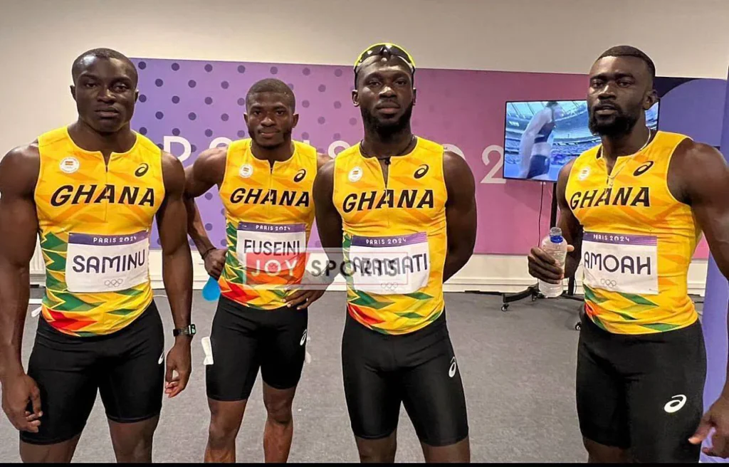 • Ghana’s relay team