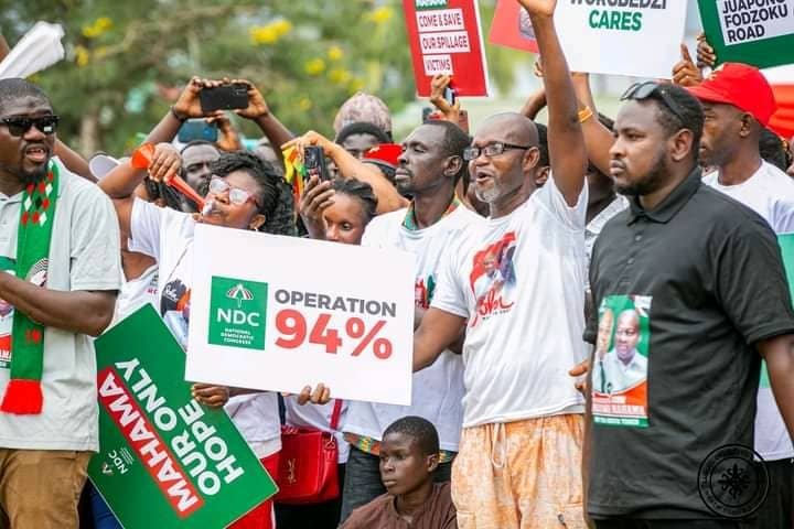 Ex-President Mahama begins 4-day  campaign tour of Volta Region