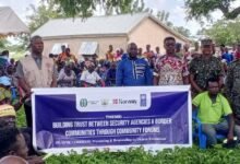 • Community members in Paga-Nakolo Electoral Area after going through training on prevention of violent extremism