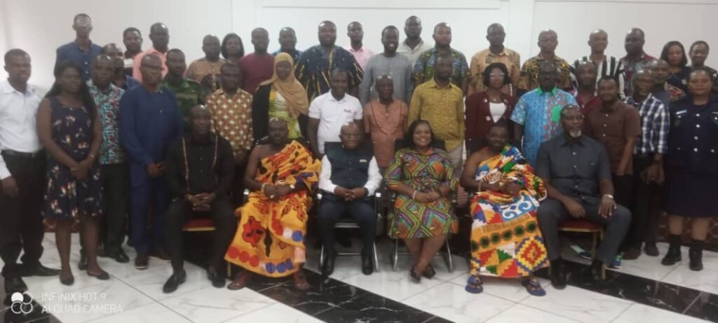 • Participants after the works