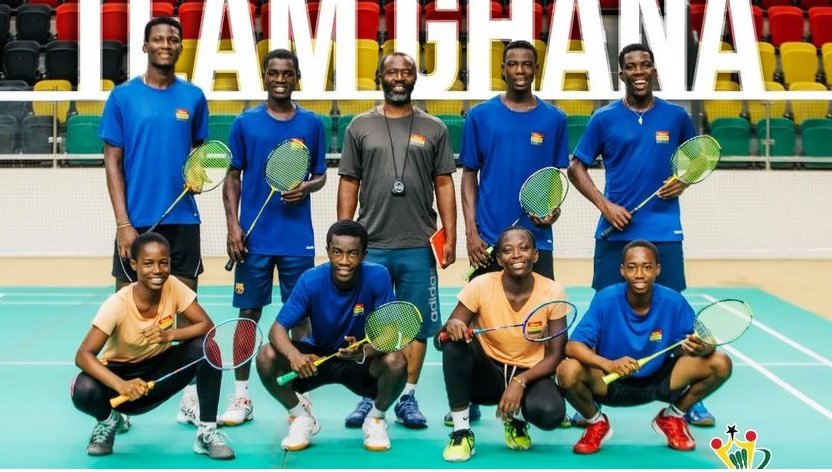 • The U-19 badminton team