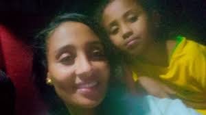 • Heaven Awot (R) with her mother Abekyelesh Adeba