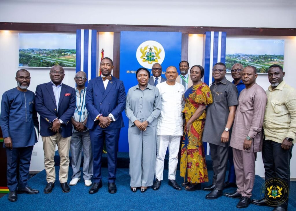 •
Dr Bernard Okoe Boye (fourth from left) with other dignitaries after the conference