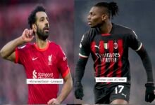 Mohamed Salah - Liverpool • Rafael Leao- AC Milan