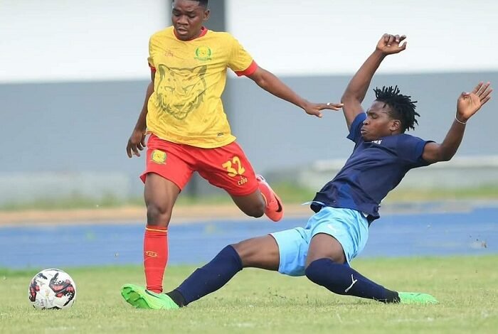 • A scene from the Accra Lions and Nsoatreman Match